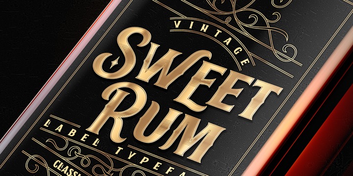 Font Sweet Rum