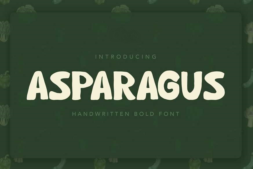 Font Asparagus