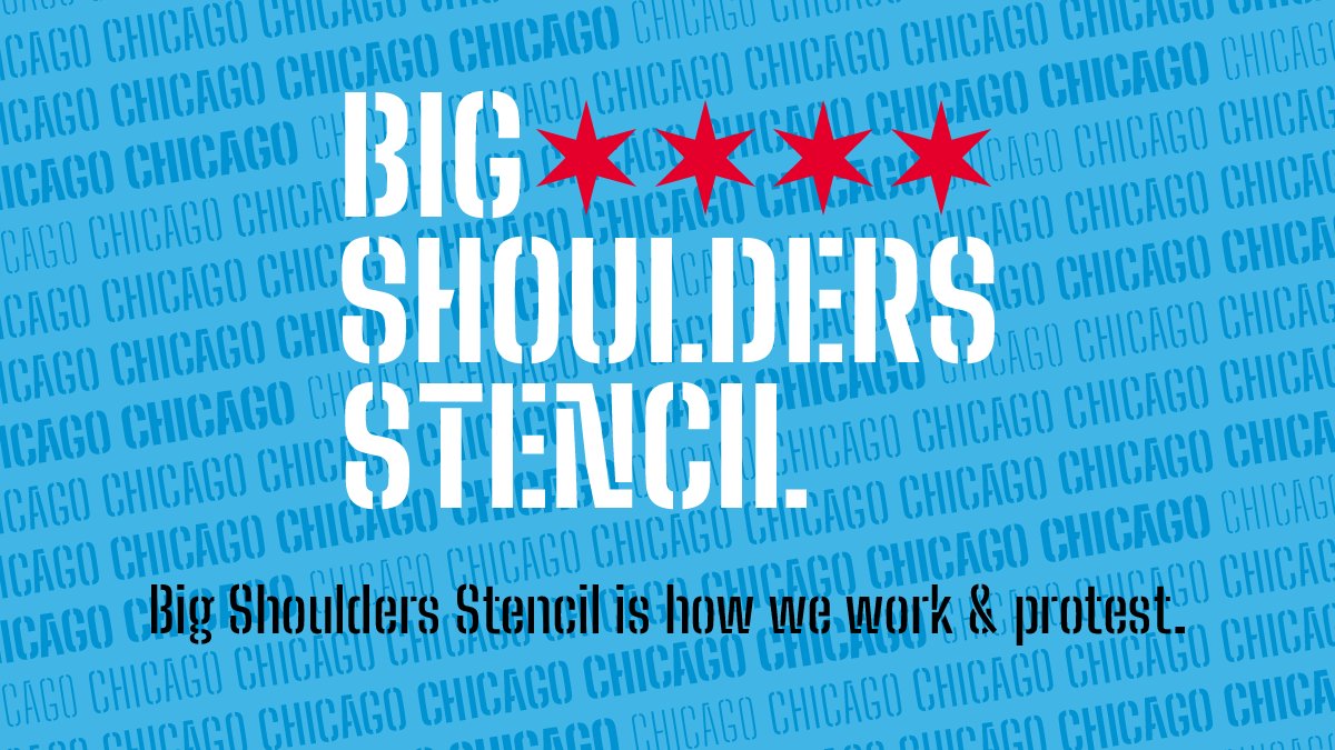 Font Big Shoulders Stencil Text