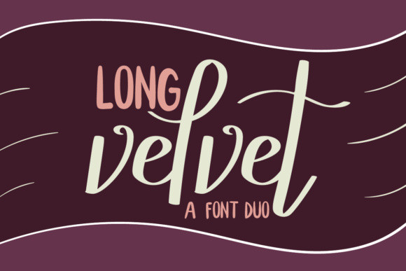 Font Long Velvet