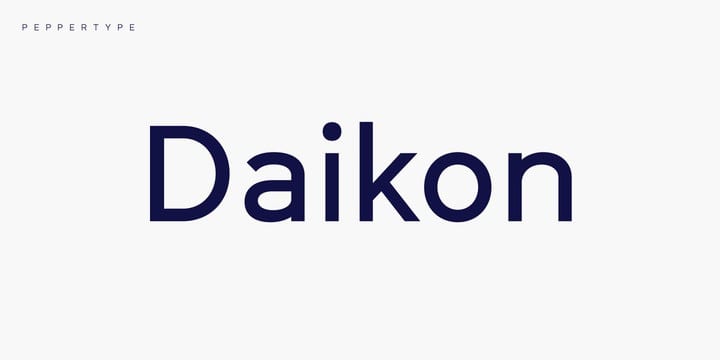 Font Daikon