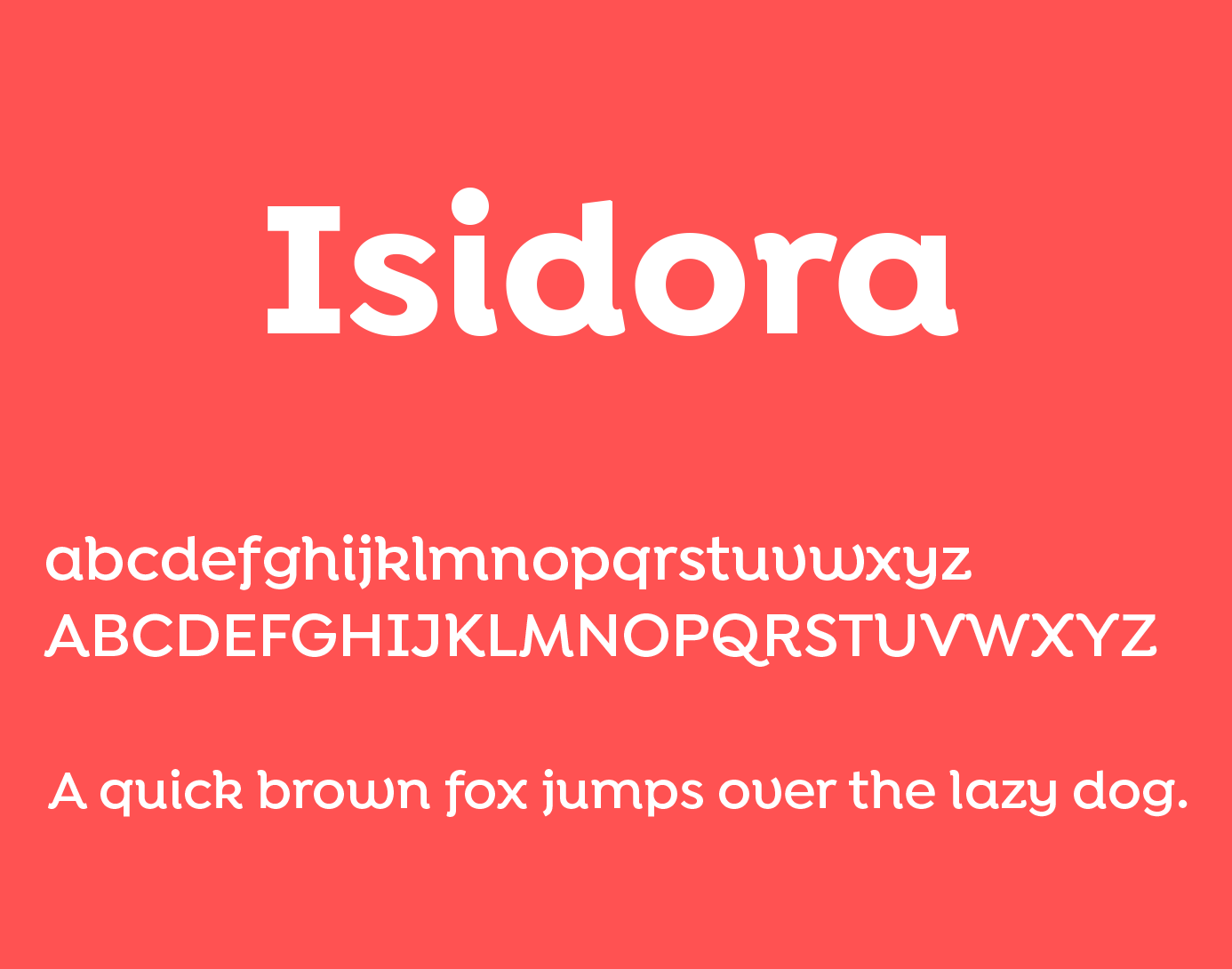 Font Isidora