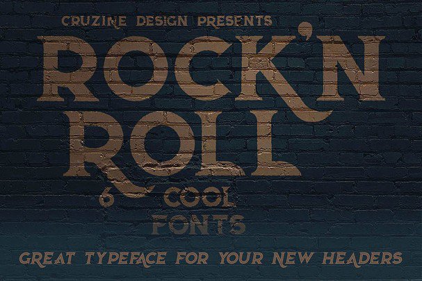 Font RocknRoll One