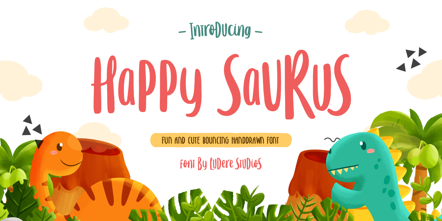 Font LD Happy Saurus: descargar e instalar en el sitio web