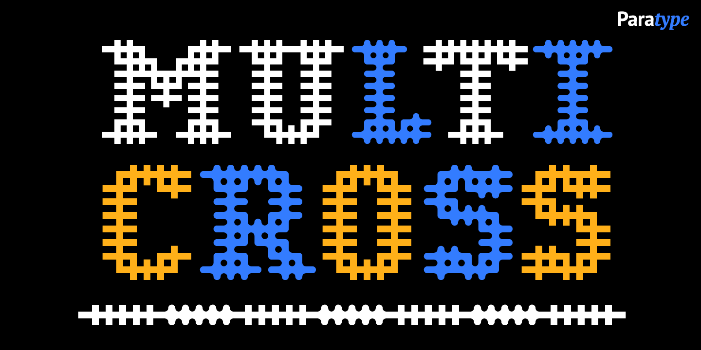 Font Multicross: descargar e instalar en el sitio web