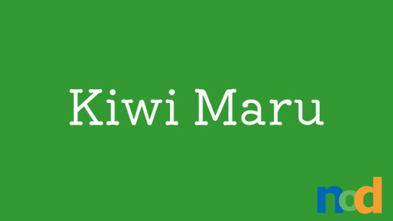 Font Kiwi Maru