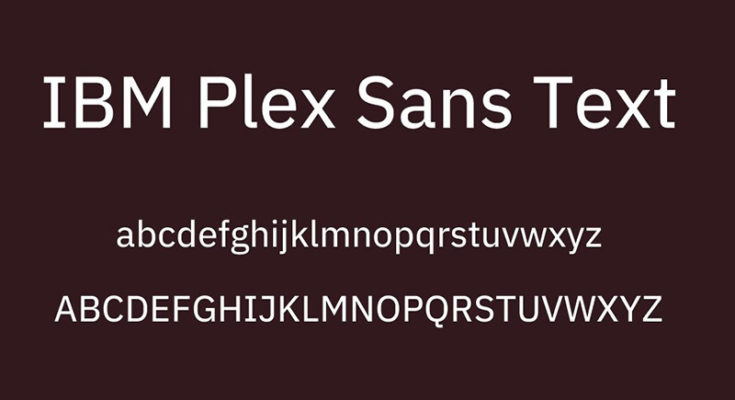 Font IBM Plex Sans Devanagari