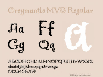 Font Greymantle