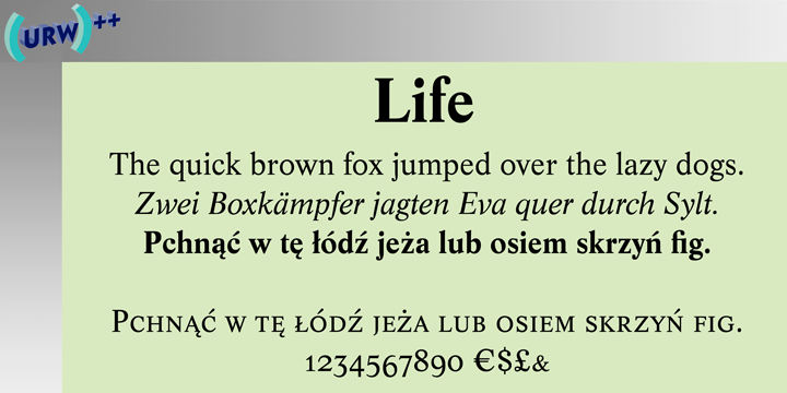 Font Life