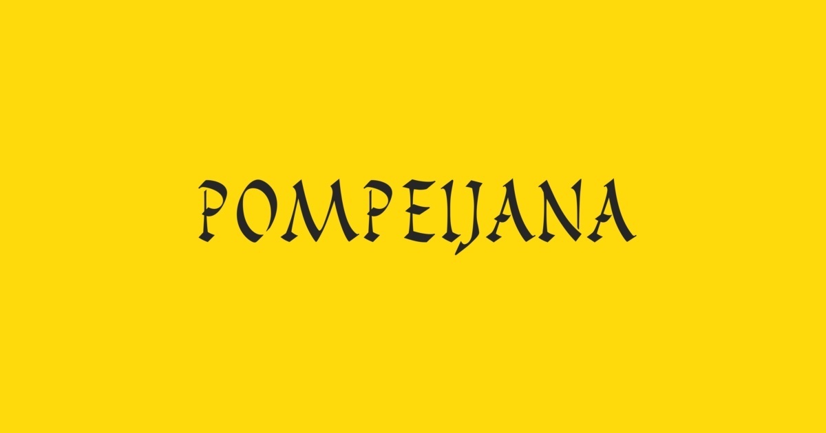 Font Pompeijana