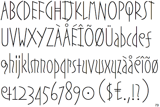Font Etruscan