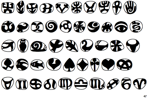 Font Frutiger Symbols