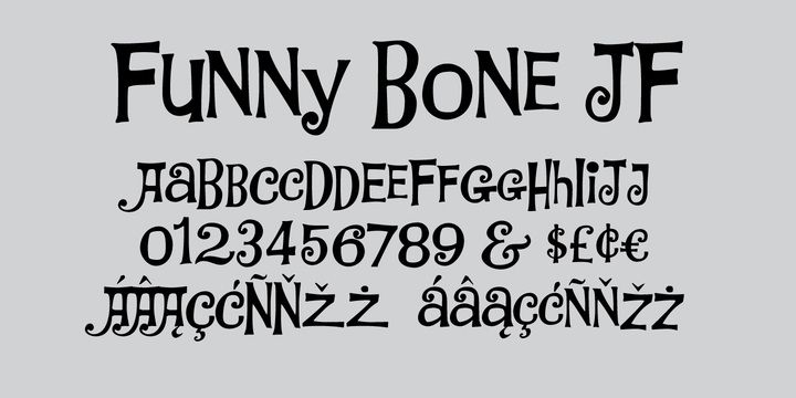 Font Linotype Funny Bones