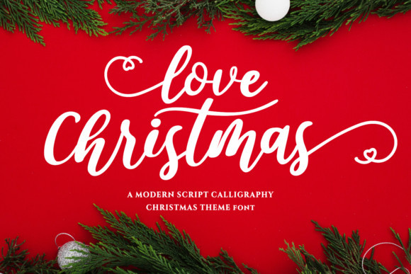 Font Christmas Love