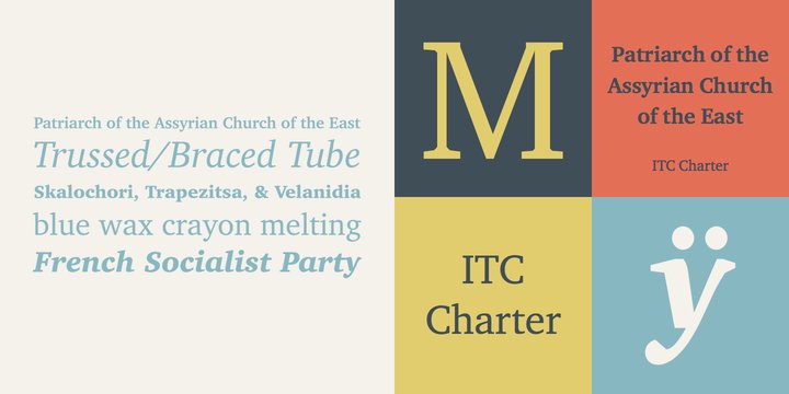 Font Charter ITC