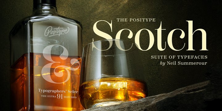 Font Scotch Text Condensed
