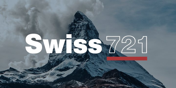 Font Swiss 721