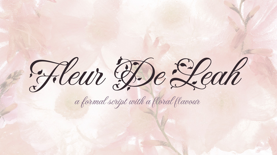 Font Fleur De Leah