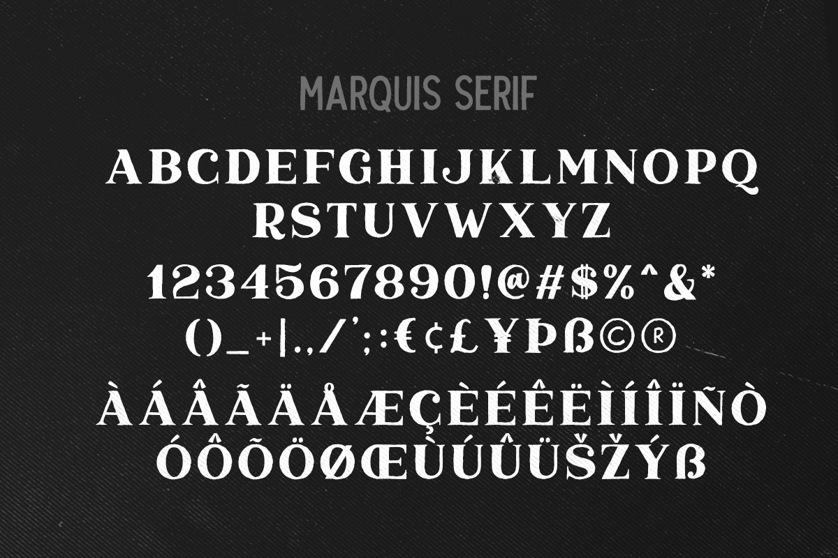 Font Marquis