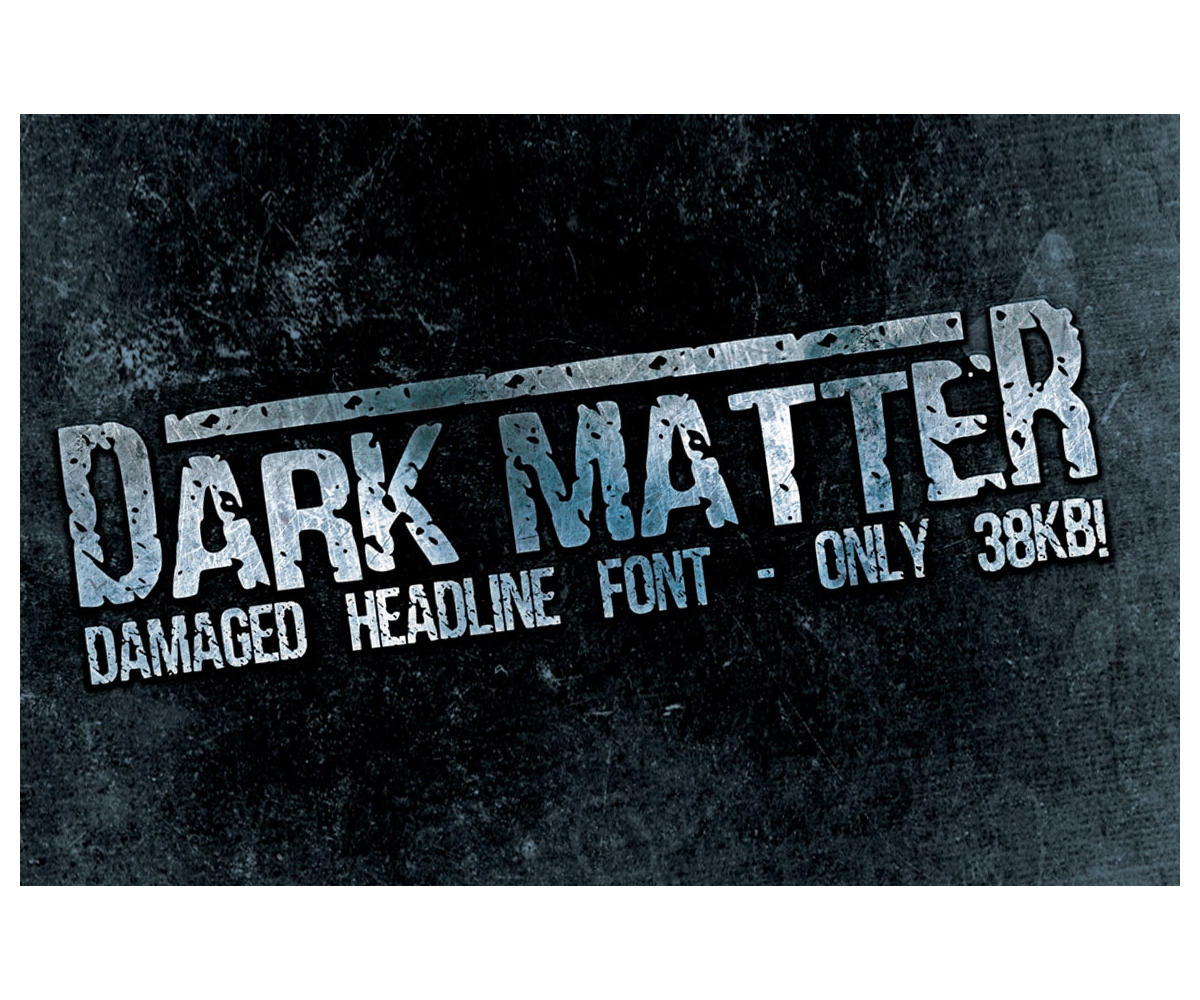 Font Horde Dark Matter