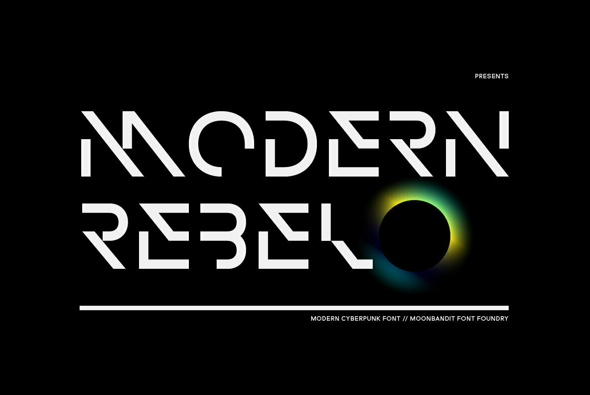 Font MBF Modern Rebel