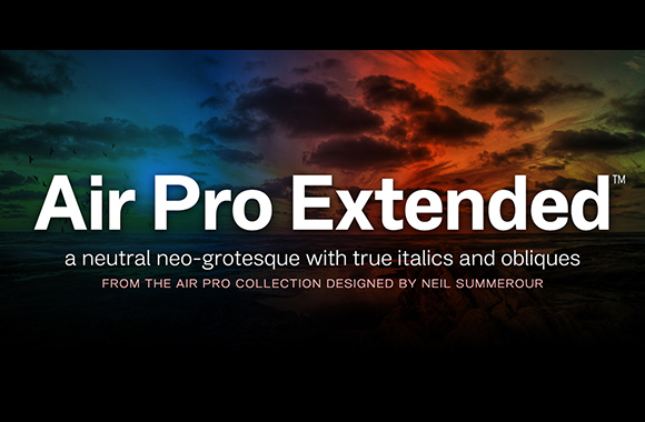 Font Air Pro Extended