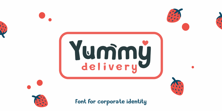 Font Yummy Delivery