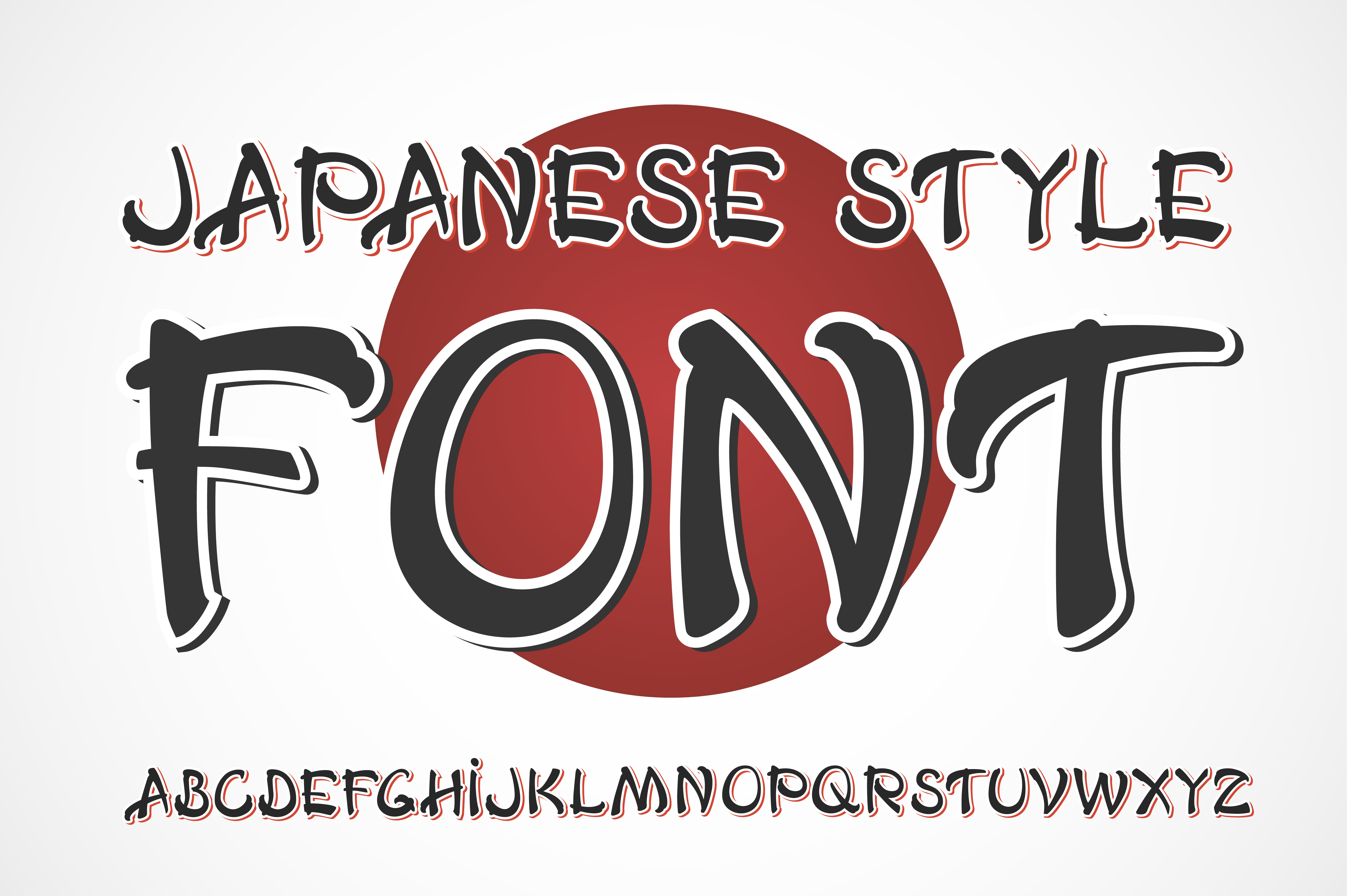 Font Japan Stylish