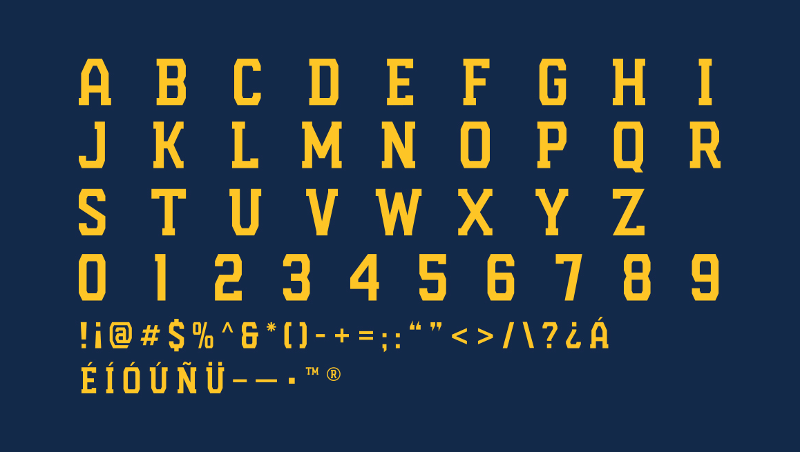 Font Brewers Industrial (Milwaukee Brewers)
