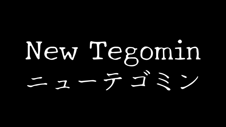 Font New Tegomin
