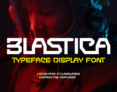 Font Blastica Display