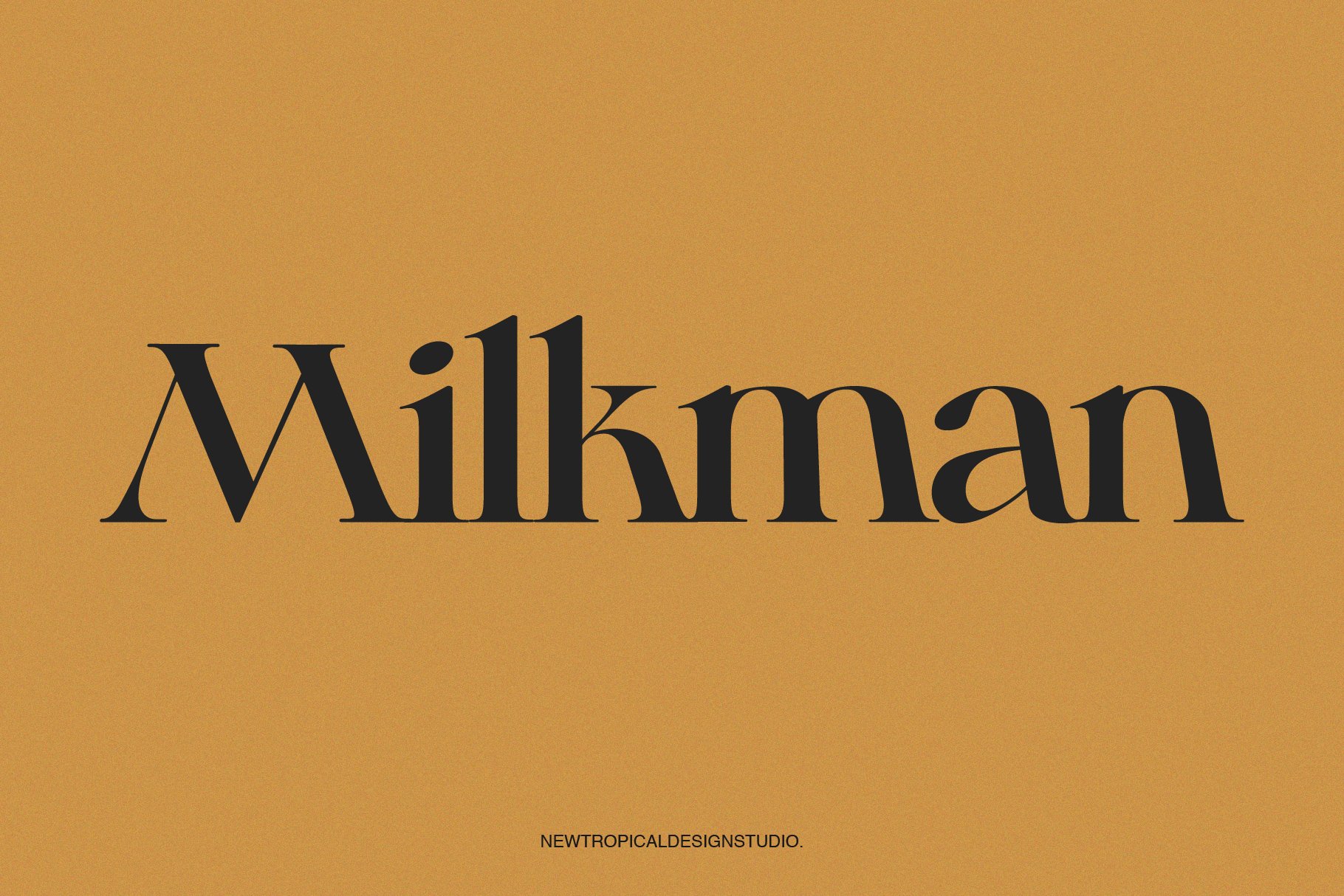 Font Milkman
