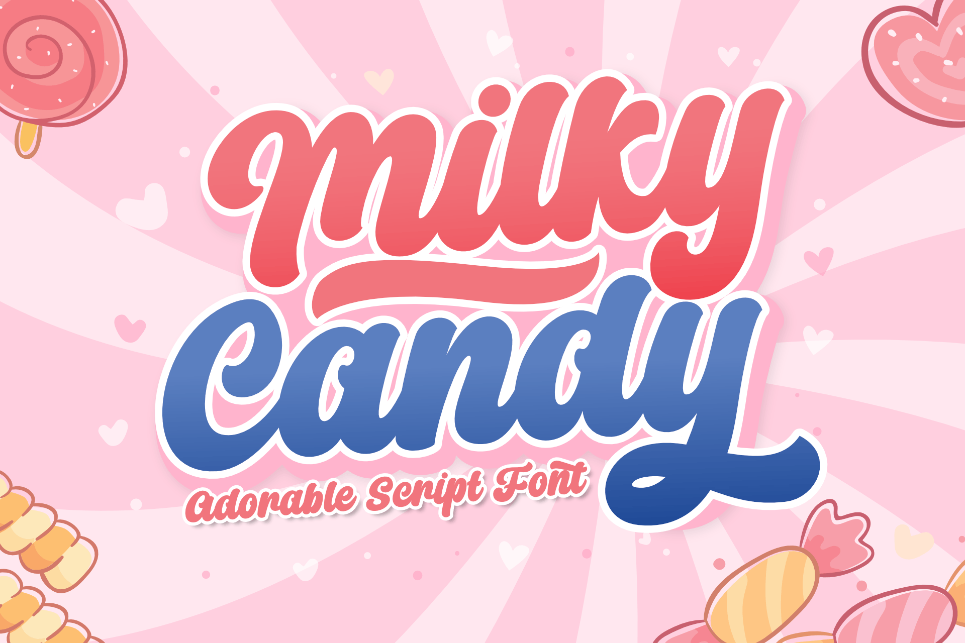 Font Milkly Candy