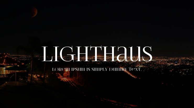 Font Lighthaus
