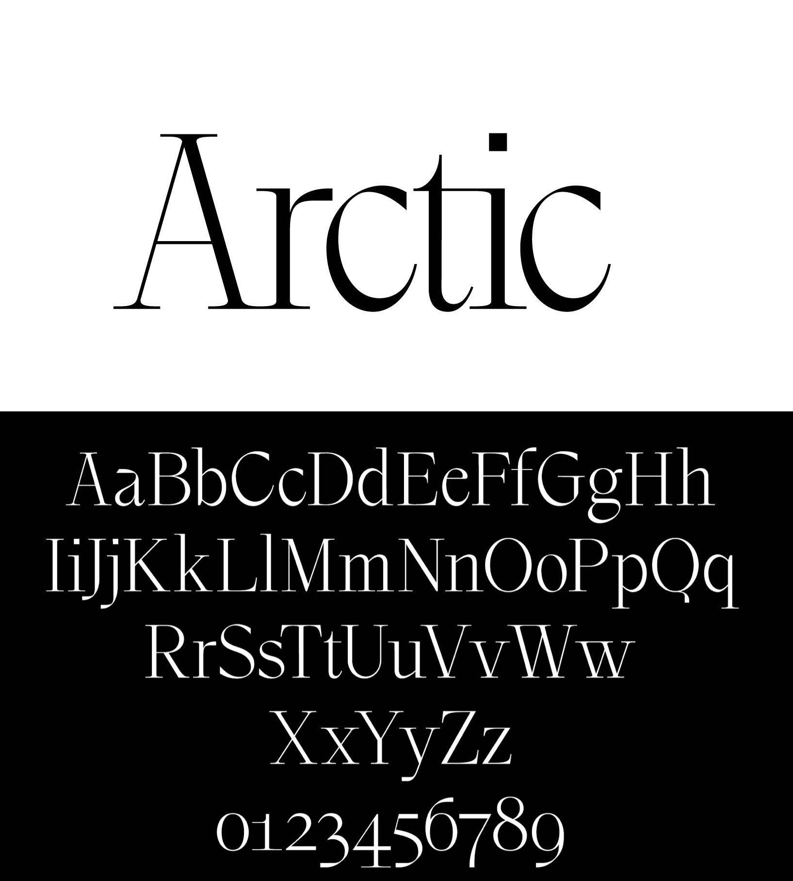 Font BL Arctic