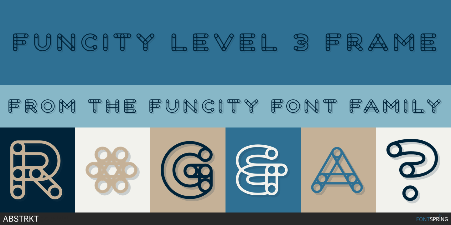 Font Fun City Level