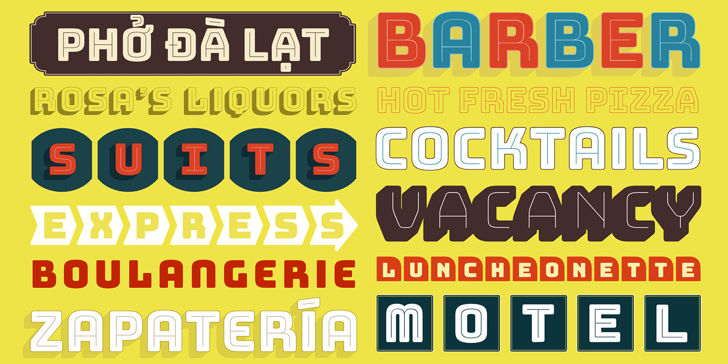 Font Bungee Spice