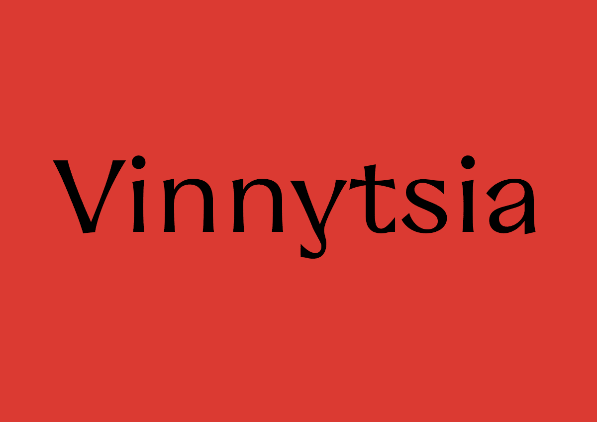 Font Vinnytsia Sans