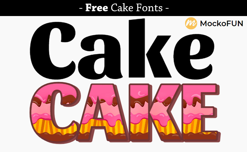 Font Cake Type