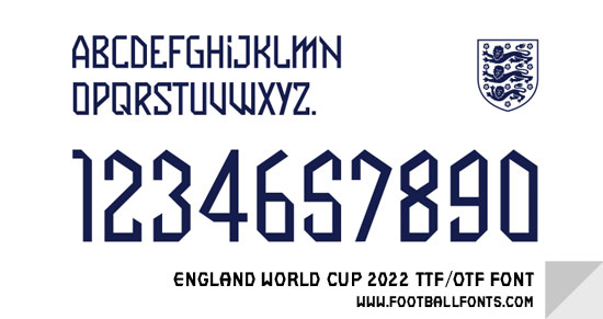 Font England FC 2022