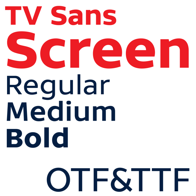 Font TV Sans Screen