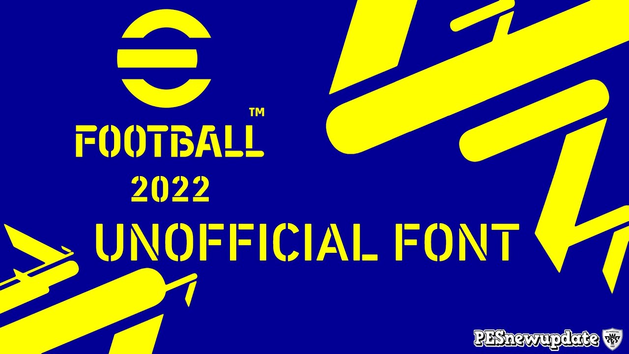 Font eFootball