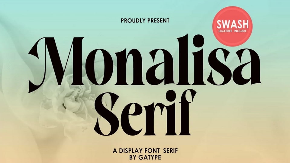 Font Monalisa Serif