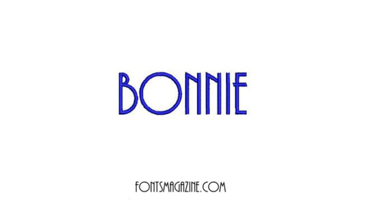 Font Bonnie