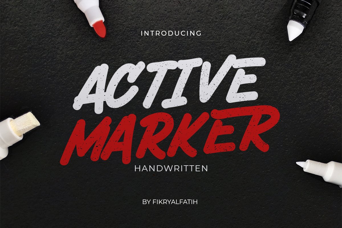 Font Active Marker