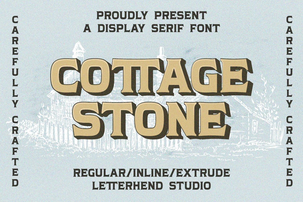 Font Cottage Stone