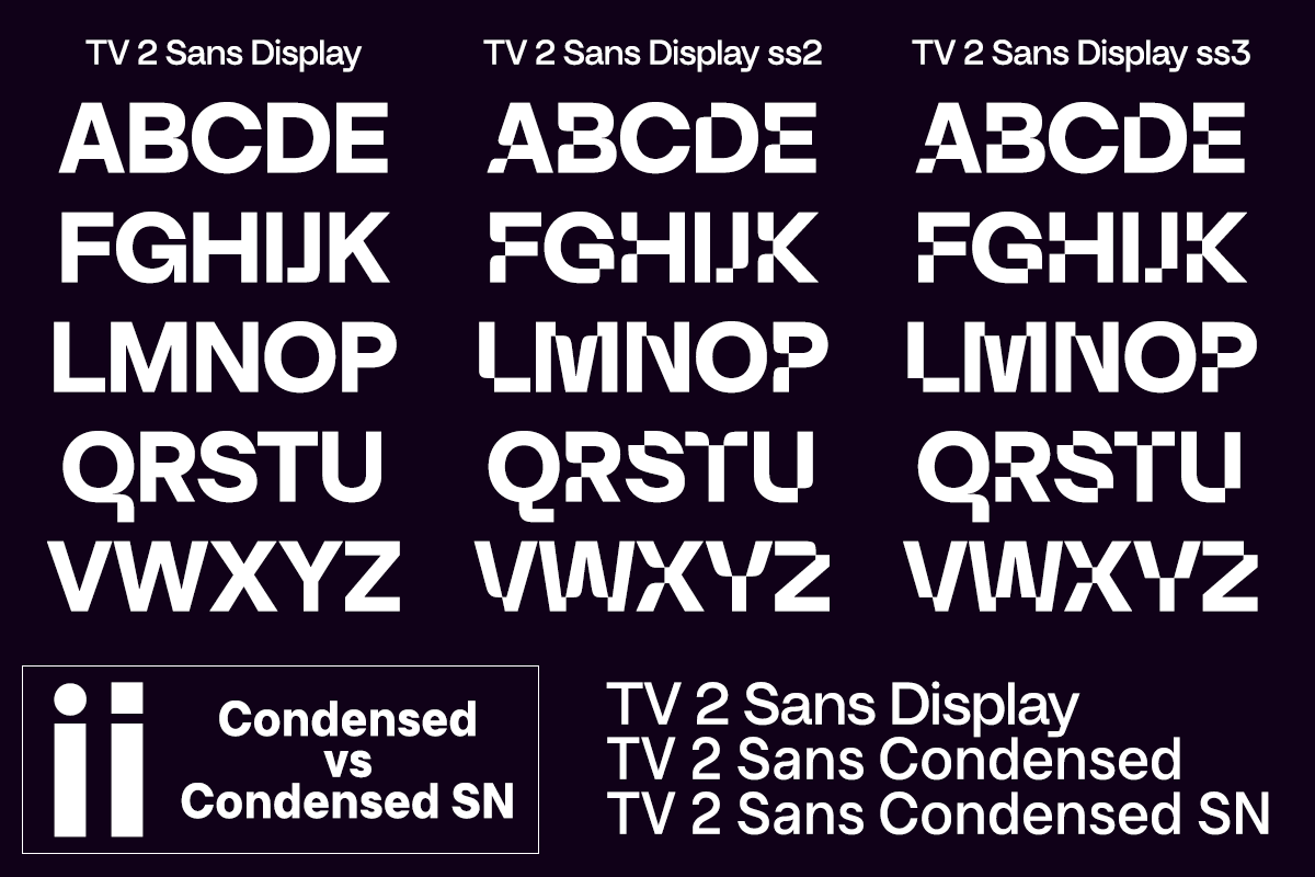 Font TV 2 Sans Display