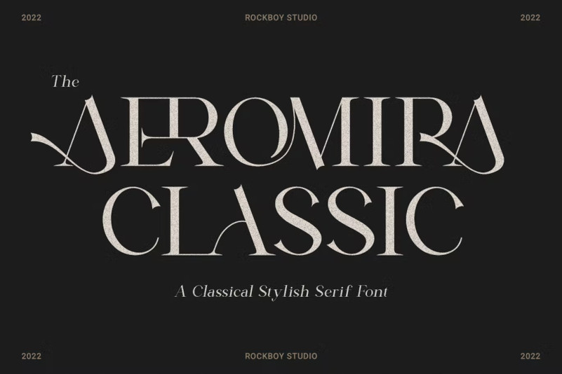 Font Aeromira Classic