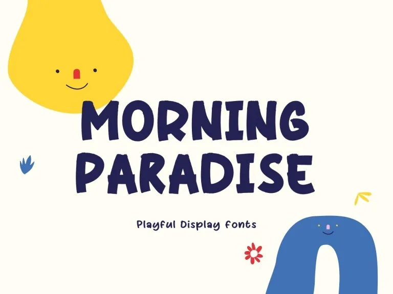 Font Morning Paradise