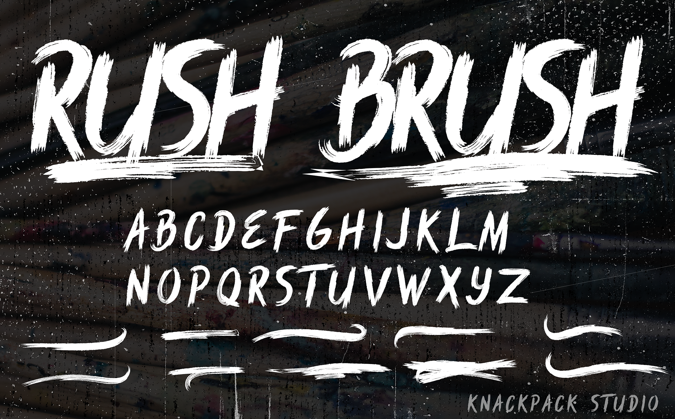 Font Rush Brush